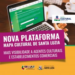 Plataforma Mapa Cultural de Santa Luzia proporciona visibilidade a vários segmentos como bares, hotéis, pousadas, restaurantes e eventos na cidade