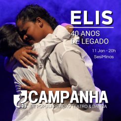 Academia de dança luziense apresenta-se hoje em BH com o espetáculo “Elis – 40 anos de legado”