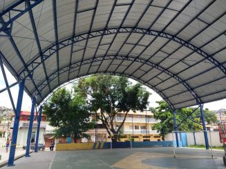 Reforma da quadra do setor 6 no bairro Palmital entra em fase de finalização