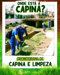 Confira o cronograma dos serviços de limpeza urbana durante a semana