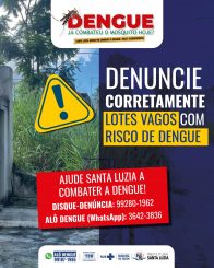 Saiba como denunciar corretamente lotes vagos com risco de dengue