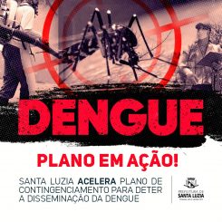 Santa Luzia acelera plano de contingenciamento para deter a disseminação da dengue