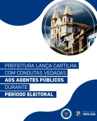Prefeitura lança cartilha com condutas vedadas aos agentes públicos durante período eleitoral