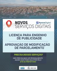 Novos serviços disponíveis no Aprova Digital