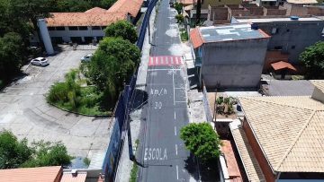 Prefeitura realiza projeto “Escola Sinalizada” no bairro Monte Carlo