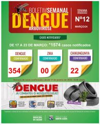 Boletim da dengue