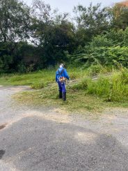 Capina durante a semana incluiu Centro Histórico e Av. Sr. do Bonfim