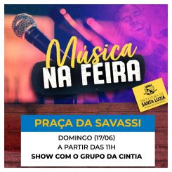 Música na Feira do Palmital agitará o público neste domingo