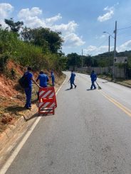 Alto das Maravilhas e Praça da Juventude receberam capina e limpeza esta semana