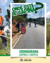 Cronograma de Capina e Limpeza Urbana