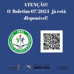 Disponível boletim dos Jogos Escolares de Santa Luzia
