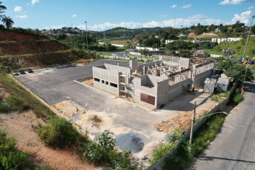 Obra de construção do Mercado Municipal de Santa Luzia avança e tem previsão de conclusão para o mês de dezembro