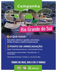 Prefeitura de Santa Luzia estende campanha de arrecadação de doações para o Rio Grande do Sul