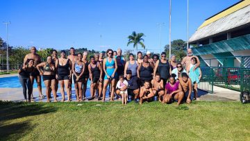 Início das aulas de Hidroginástica na Piscina do Complexo Poliesportivo de Santa Luzia Promove Saúde e bem-estar para idosos