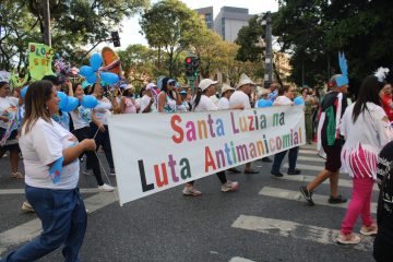 CAPS Santa Luzia marca presença na celebração do Dia da Luta Antimanicomial em Belo Horizonte