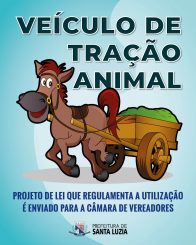 Prefeitura envia projeto de lei que regulamenta a utilização de veículo de tração animal no município