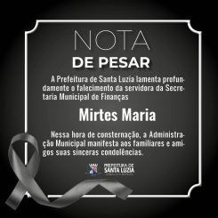Nota de pesar