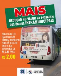 Prefeitura propõe mais uma redução no valor da passagem dos verdinhos de R$ 3,80 para R$ 2,00
