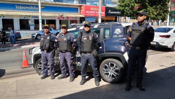 Guarda Civil Municipal realiza operação de segurança na Avenida Brasília e região