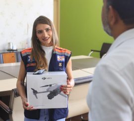 Defesa Civil Municipal recebe drone para executar ações de proteção e defesa civil no município