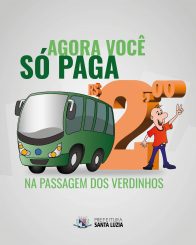 Prefeitura anuncia redução no valor das passagens dos ônibus intramunicipais para R$2,00