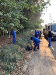 Capina e limpeza: confira os locais de atuação das equipes nesta semana