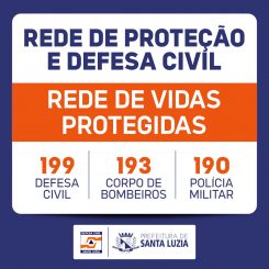 Defesa Civil municipal lança Rede de Proteção e Defesa Civil