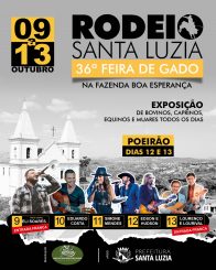 Começa na 4ª feira: a maior festa de Santa Luzia está de volta!