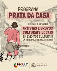 Medida que prioriza artistas locais em eventos culturais entra em vigor em Santa Luzia