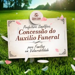 Prefeitura simplifica concessão do Auxílio Funeral a famílias em vulnerabilidade