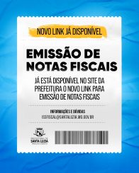 Emissão de Notas Fiscais: Novo link já disponível