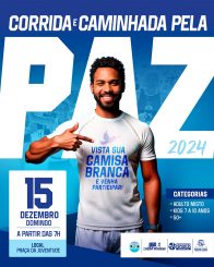 Vem aí a Corrida e Caminhada pela Paz Santa Luzia 2024