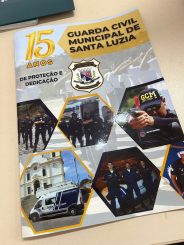 Guarda Civil Municipal de Santa Luzia lança revista comemorativa de 15 Anos de História