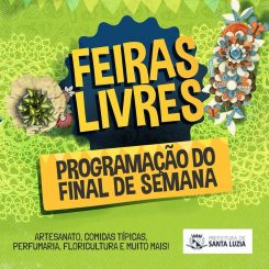 Prestigie as feiras livres neste fim de semana!