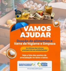 Santa Luzia unida pela solidariedade!