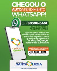 Prefeitura relança serviço de autoatendimento via WhatsApp