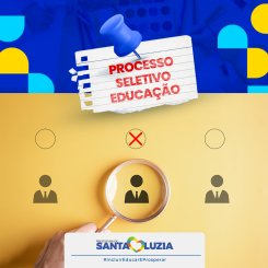 Prefeitura de Santa Luzia abre processo seletivo para contratação temporária na educação