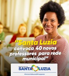Santa Luzia convoca 40 novos professores para rede municipal