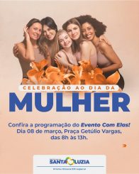 Evento Com Elas – 08 de Março de 2025