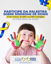 Blitz de Conscientização pelo Dia Mundial da Síndrome de Down