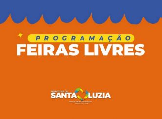 Confira a programação das feiras livres para o fim de semana