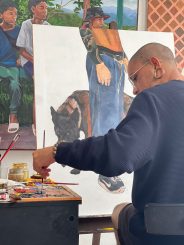 Retratos e muralismo convidam a olhar Santa Luzia por dentro