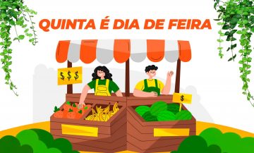 Feira da Emater oferece produtos frescos e clima de roça