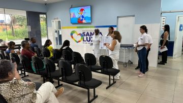 Prefeitura promove ação de conscientização sobre saúde mental no Hospital Madalena
