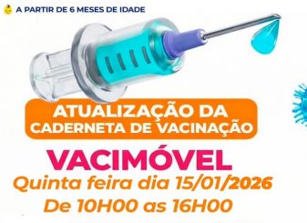 Atualização da caderneta de vacinação será realizada no Kennedy