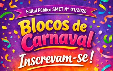 Abertas inscrições para os blocos do Carnaval 2026