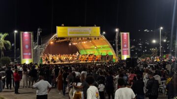 Filarmônica de Minas Gerais encanta público e lota Praça da Juventude em Santa Luzia