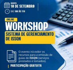 Prefeitura promove workshop online sobre o Sistema de Gerenciamento de ISSQN